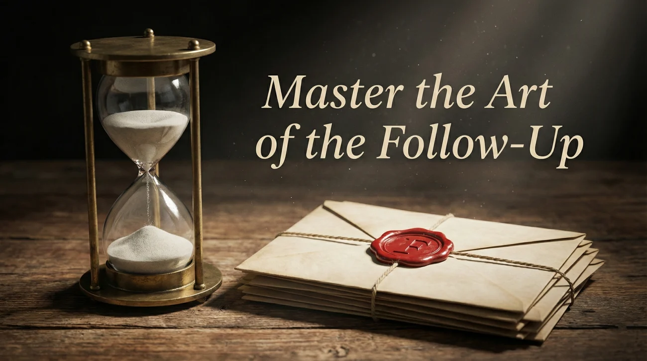Professional Persistence And Strategic Follow Up Management