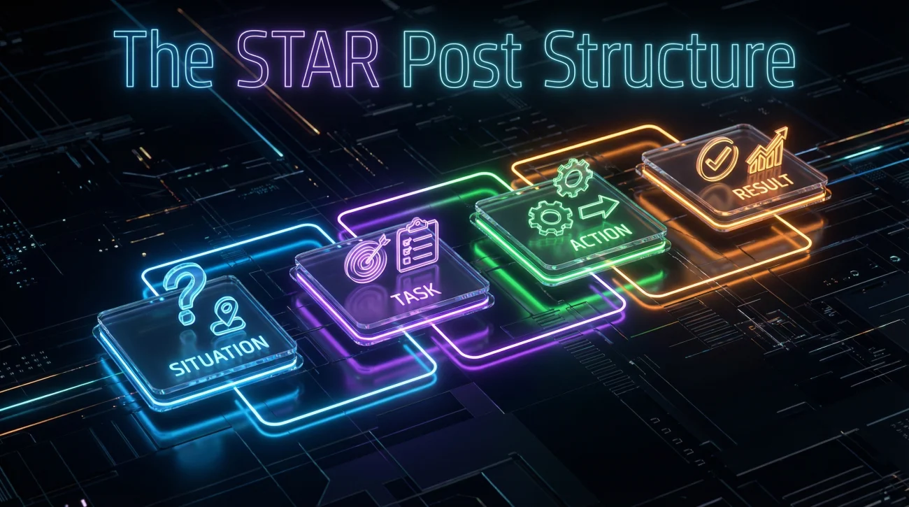 Star Method Framework For Accomplishment Posts