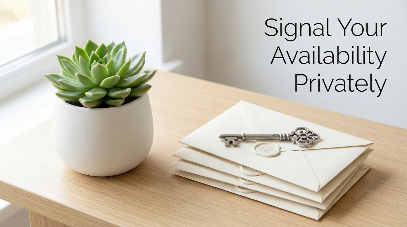 How To Use Linkedin To Get A Job (A Step-By-Step Guide) 3 Strategic Signaling Of Professional Availability And Privacy