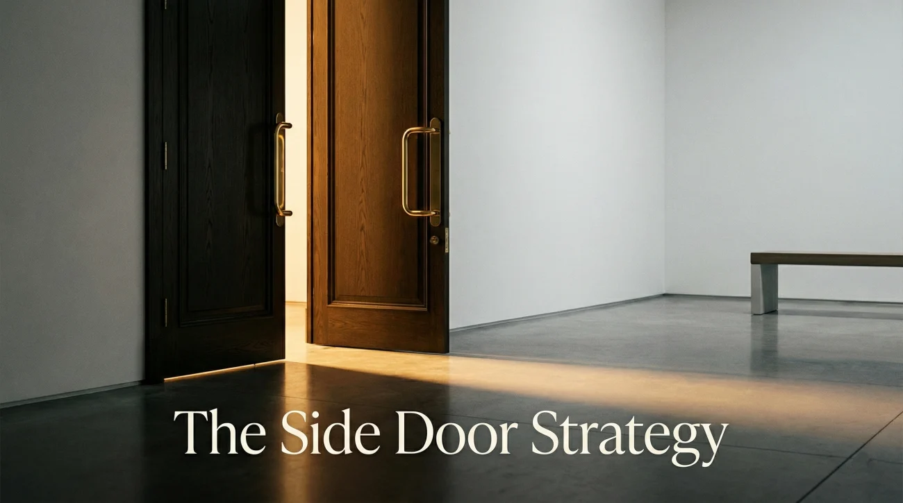How To Use Linkedin To Get A Job (A Step-By-Step Guide) 5 The Side Door Strategy For Unadvertised Career Opportunities