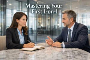 What To Ask In First 1-On-1 With Manager