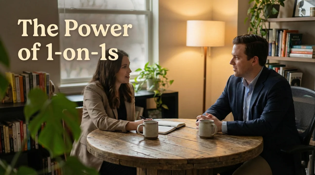 7 Tips For Managing A Team For The First Time (The &Quot;Accidental&Quot; Manager) 3 Building Trust Through Consistent Weekly One-On-One Meetings