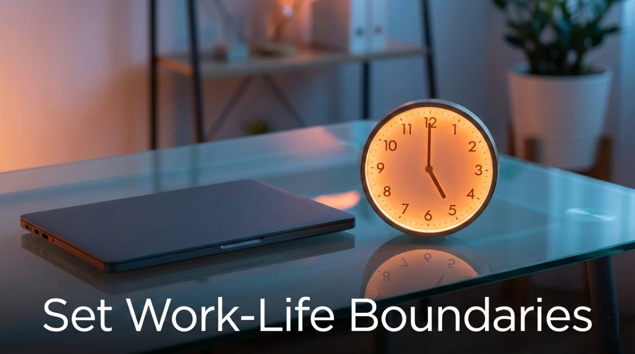 Sustainable Remote Work Boundary Setup