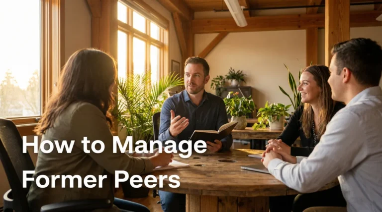 How to Manage Former Peers (After Your Promotion)